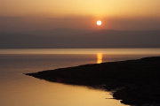 Jordanien, Sunset am Toten Meer- Hier klicken zum Vergrößern